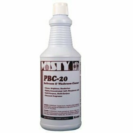 ZEP Misty PBC-20 Bowl Cleaner 20% PHOS 32 oz, 12PK 1038804